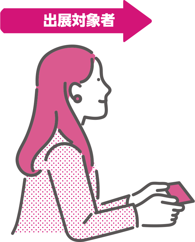 出展対象者