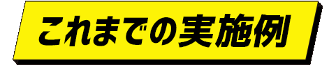 これまでの実施例
