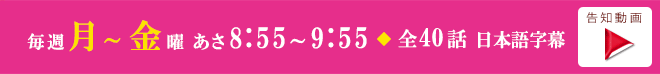 毎週月～金曜 あさ8:55～9:55