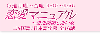 恋愛マニュアル まだ結婚したい女 恋愛マニュアル まだ結婚したい女