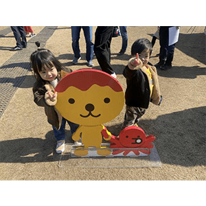 決めポーズでパシャリ！