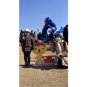 5歳の息子と一緒に