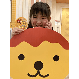 キッザニア甲子園のテレビ大阪の日にたこるくんと会えてハッピー！