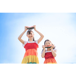 夏の思い出！！夏の初スイカ最高だったね！