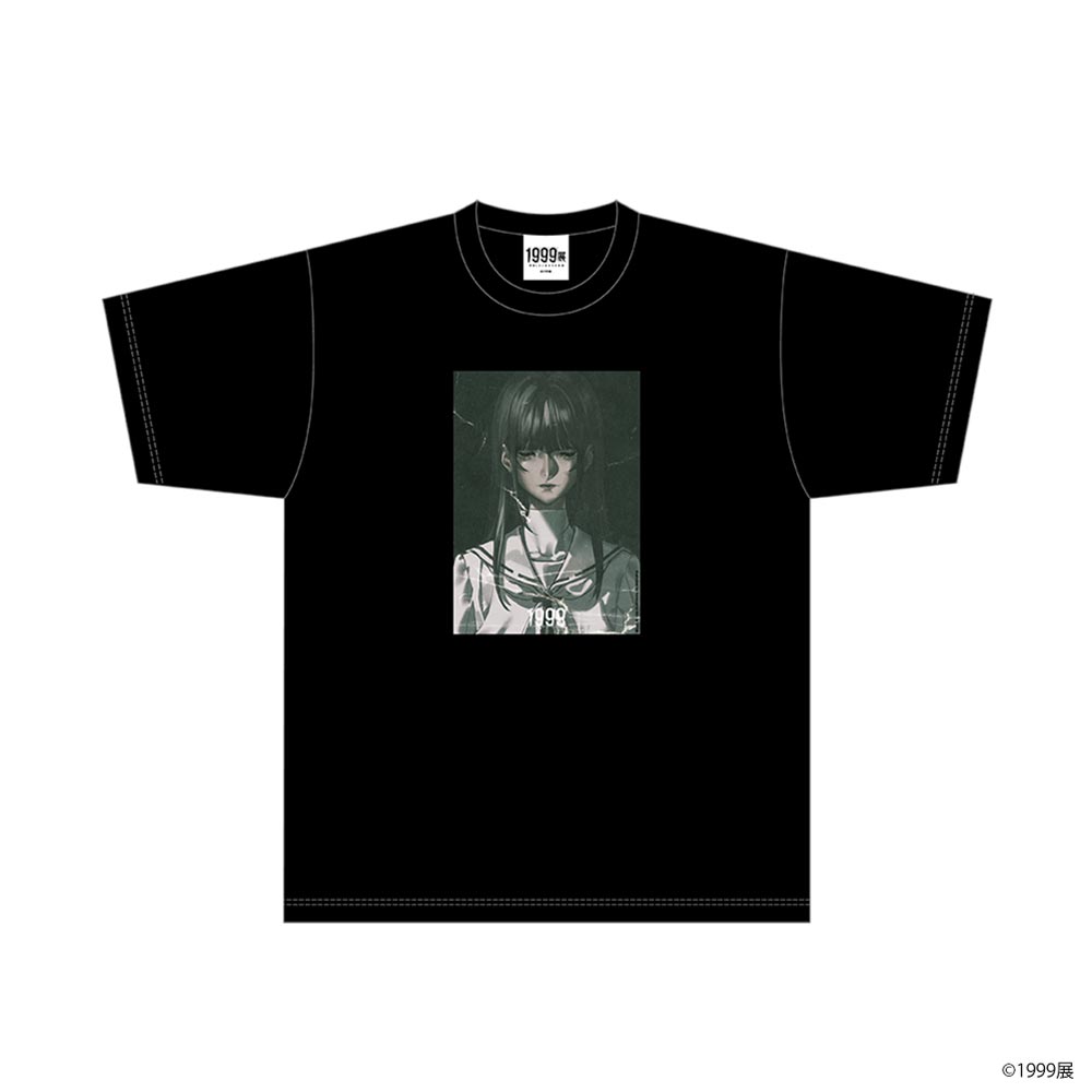 終末の少女Tシャツ Black