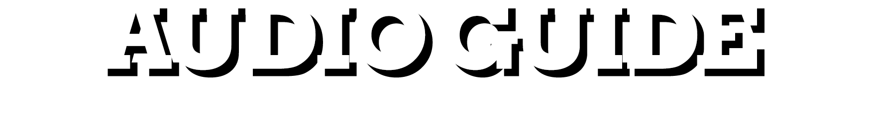 AUDIO GUIDE 音声ガイド