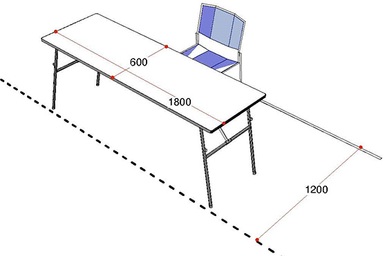テーブルブース