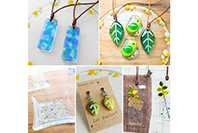 Les feuilles* glass