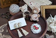 Cafune.(刺繍アクセサリー＆布小物)