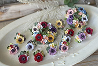 レース糸の花畑jupi