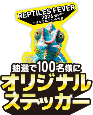 オリジナルステッカープレゼント!