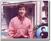 高校を訪れる小米朝さん