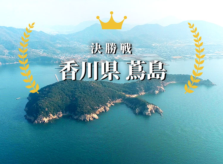 決勝戦 香川県蔦島
