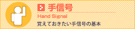手信号