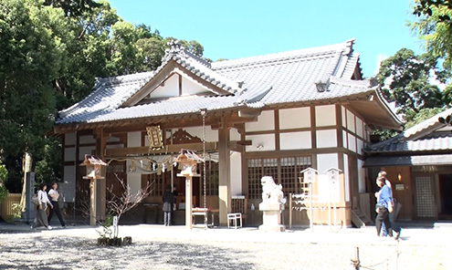 神明神社の外観