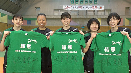 JTマーヴェラスより　5選手の「サイン入りオリジナルＴシャツ」をプレゼント！