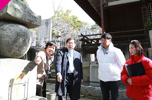 平敦盛と熊谷直実の供養塔