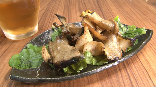 夜光貝のバター焼きの写真