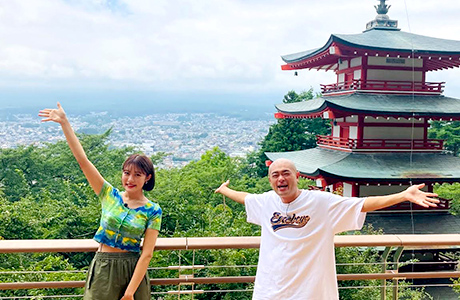 あばれる君と王林さん