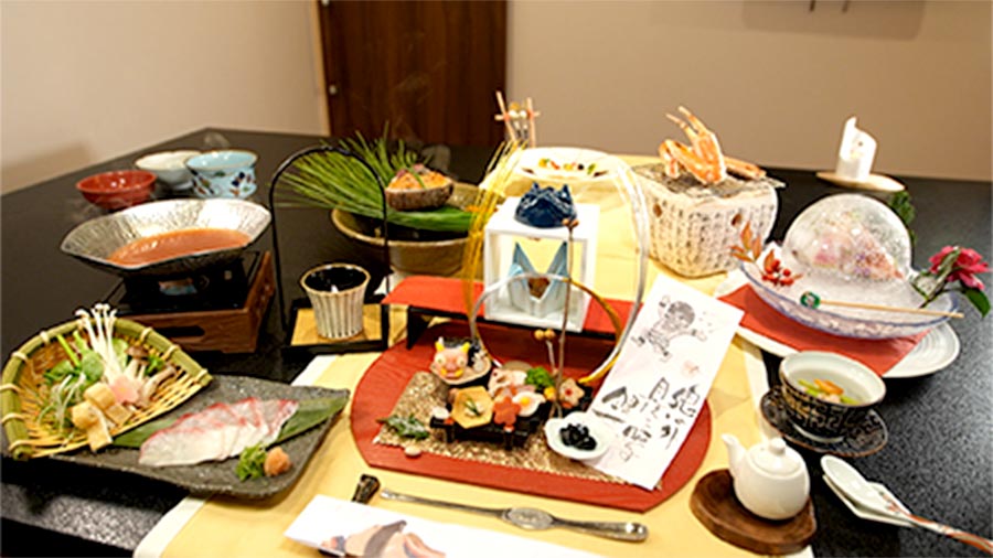 湯村温泉 朝野家