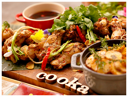 ライブキッチン「COOKA」ランチ