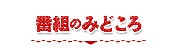 番組のみどころ
