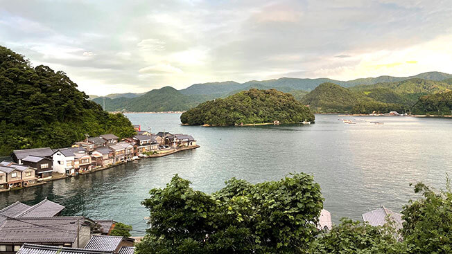 日本一海の近くで生活する町 京都府伊根町 2