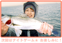 イエス！シーバス！